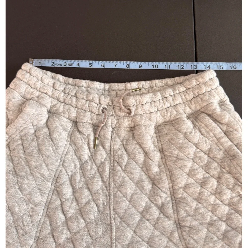 J. Crew Quilted Jogger Sweatpants Heather Gray Men's Casual Basic Medium - Picture 10 of 13